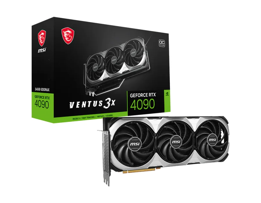 MSI GeForce RTX™ 4090 VENTUS 3X E 24G OC