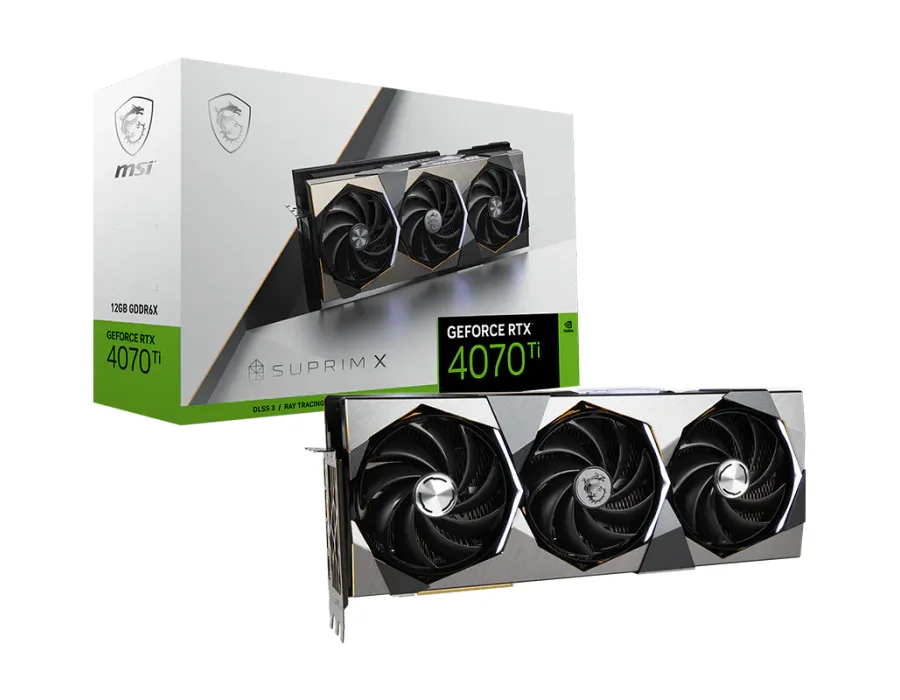 MSI GeForce RTX™ 4070 Ti SUPRIM X 12G