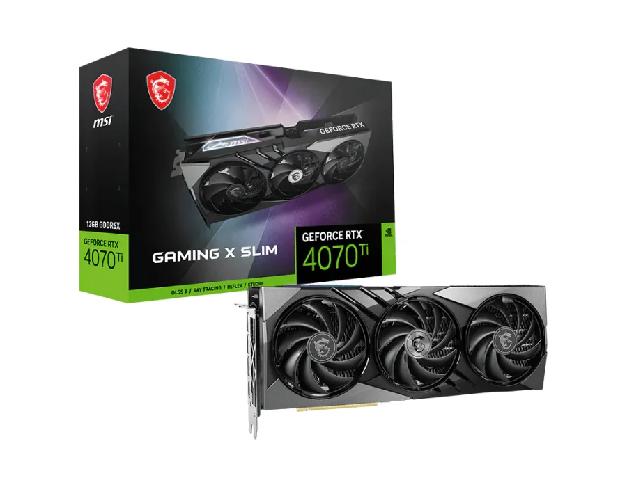 MSI GeForce RTX™ 4070 Ti GAMING X SLIM 12G