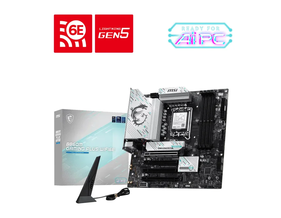 MSI B860M GAMING PLUS WIFI6E