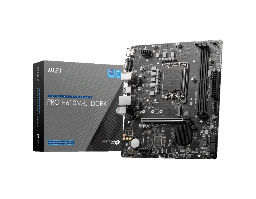 MSI PRO H610M-E DDR4