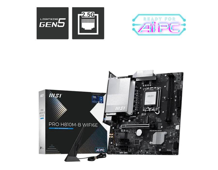 MSI PRO H810M-B WIFI6E