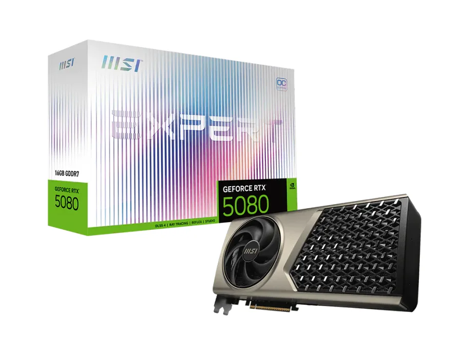 MSI GeForce RTX™ 5080 16G EXPERT OC