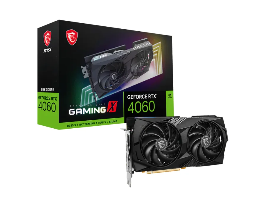 MSI GeForce RTX™ 4060 GAMING X 8G