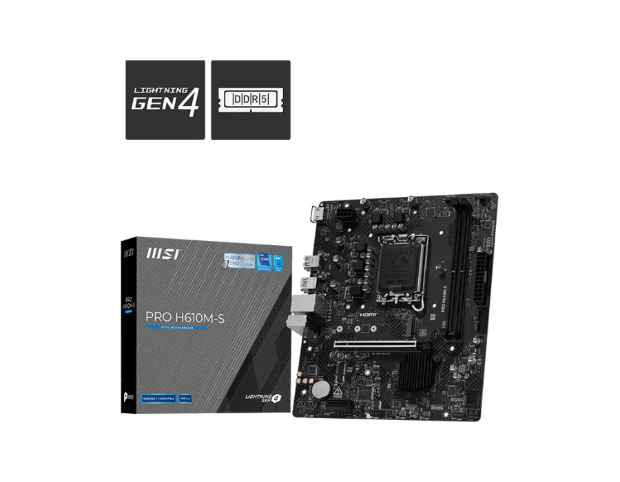 MSI PRO H610M-S