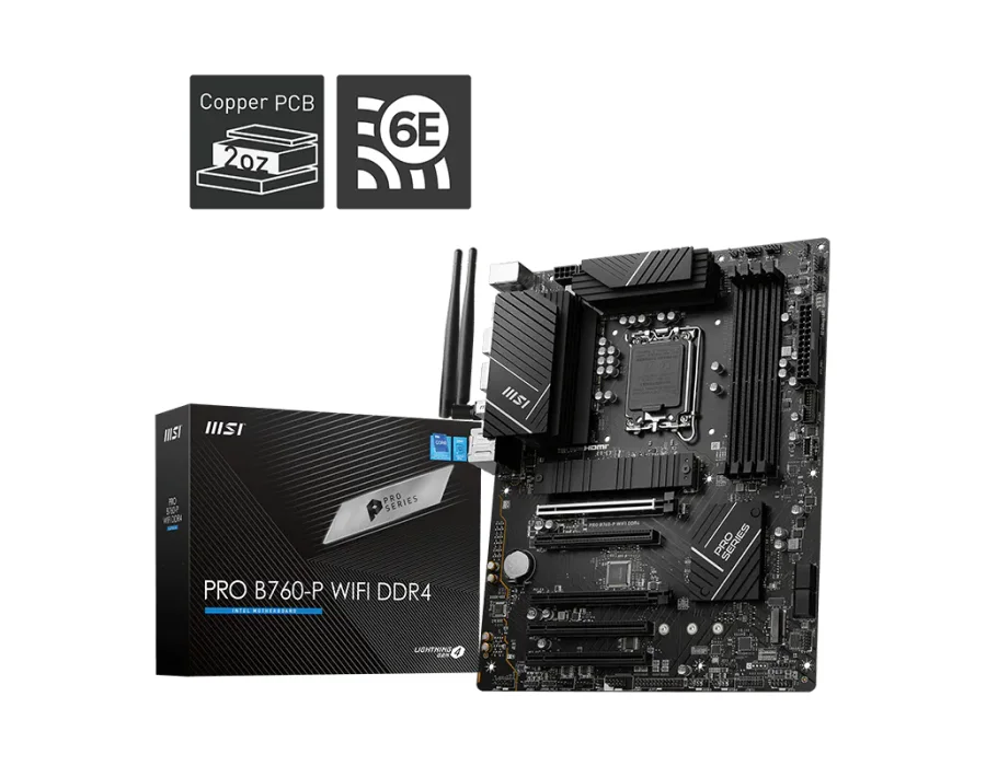 MSI PRO B760-P WIFI DDR4
