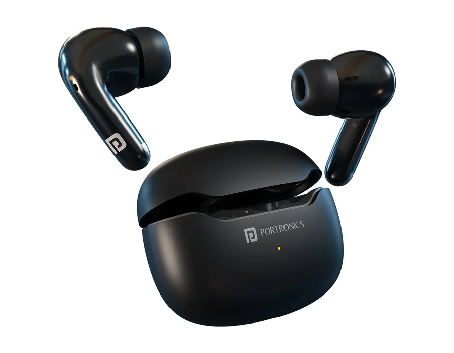 Portronics Harmonics Twins 33 — Black
