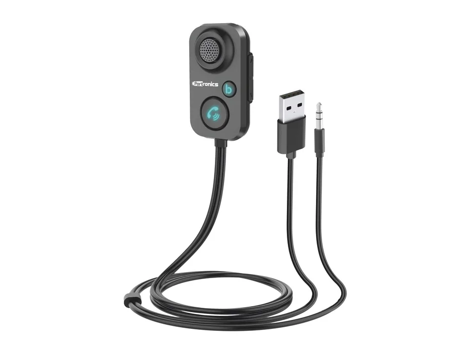 Portronics Auto 12 — Black