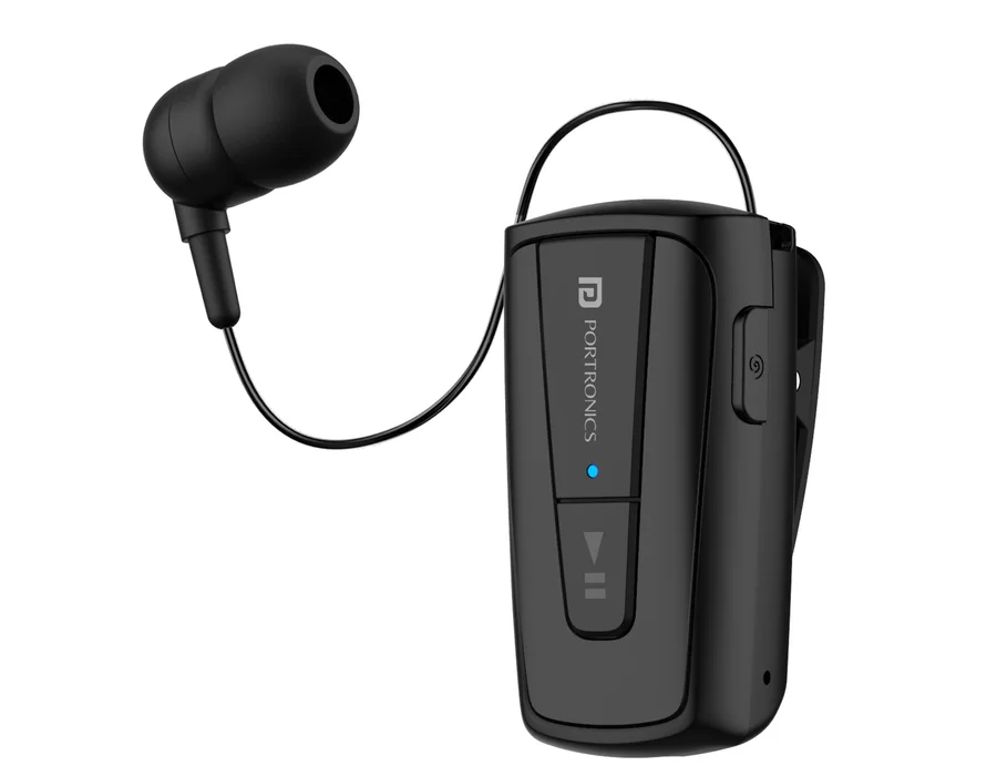 Portronics Harmonics Klip 4 — Black