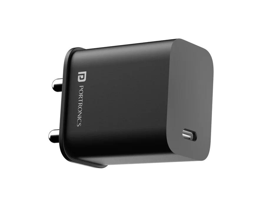 Portronics Adapto 20C — Black