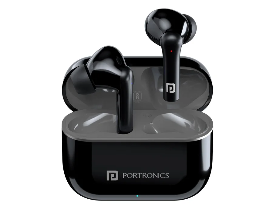 Portronics Harmonics Twins S6 — Black