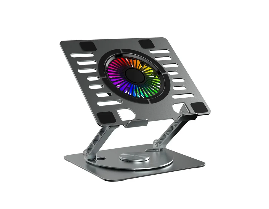 Portronics My Buddy Spinlight — Silver