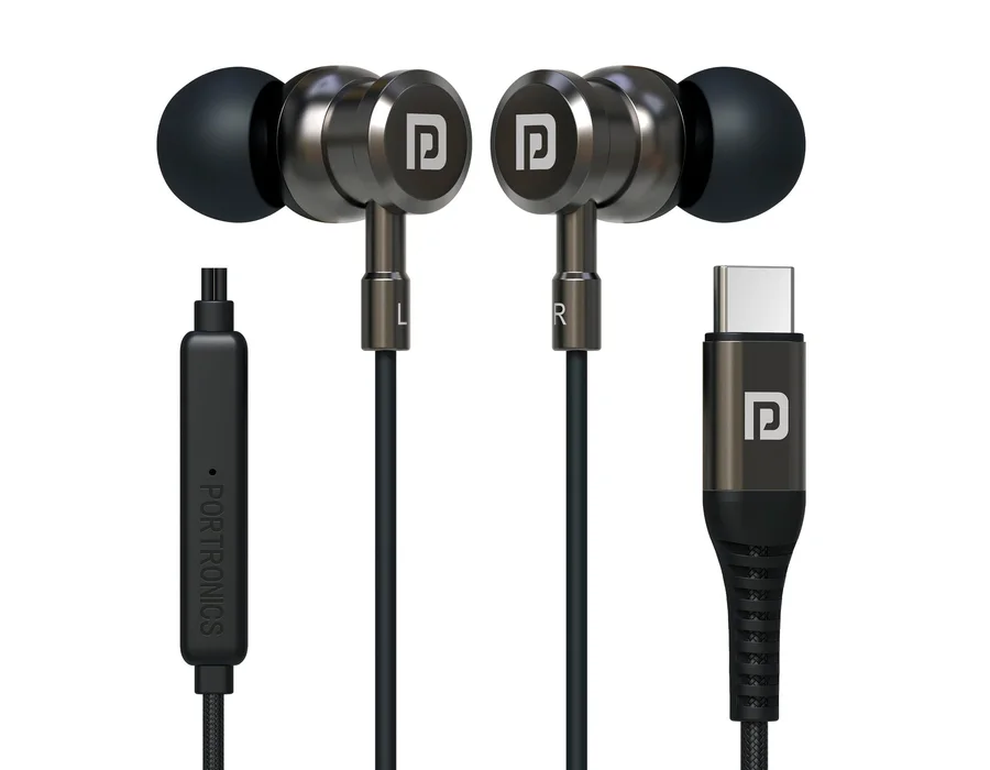 HEADSET CONCH TUNE C GREY  2003  PORTRONICS