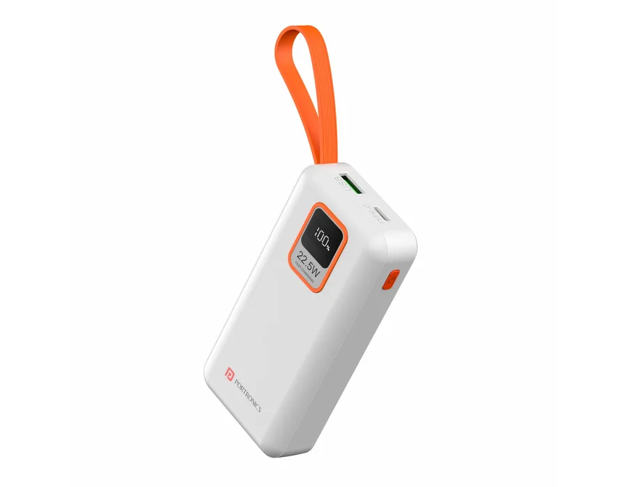 Portronics Ampbox 10k — White