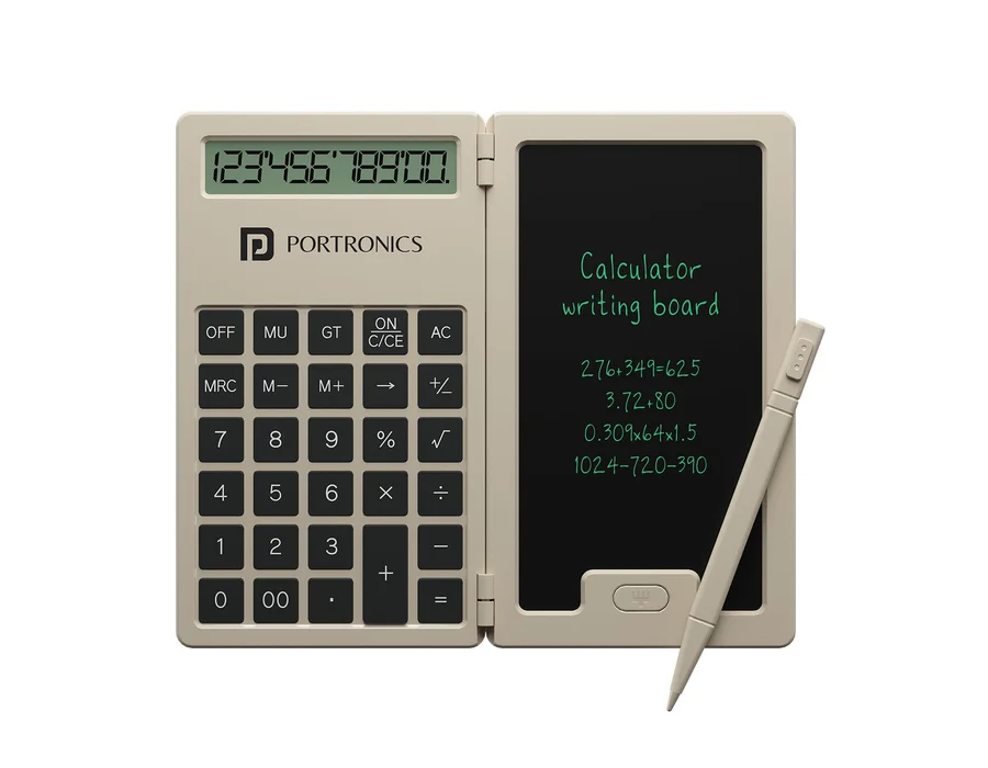 Portronics Ruffpad Calc Mini — Olive Green