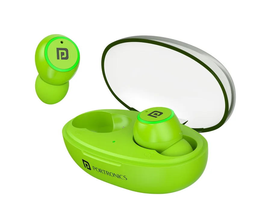 Portronics Harmonics Twins S13 — Green