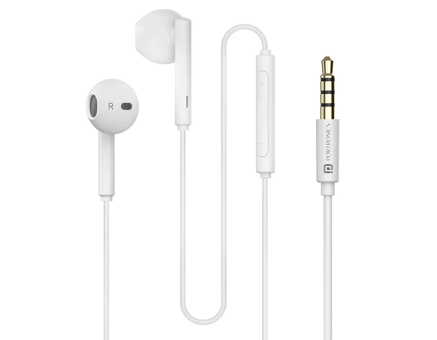 Portronics Conch Theta A — White
