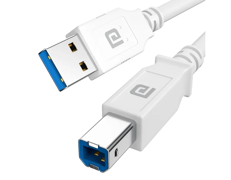 Portronics Printlink 3 - USB A To USB B For Printer 3M Cable