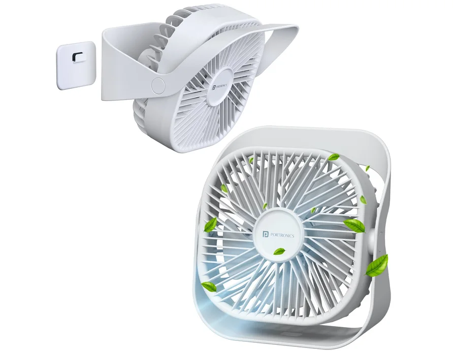 Portronics CoolCube Mini — White