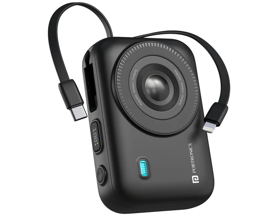 Portronics Power Shutter 20K — Black