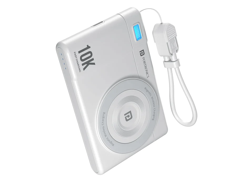 Portronics Power Shutter Air 10K — White
