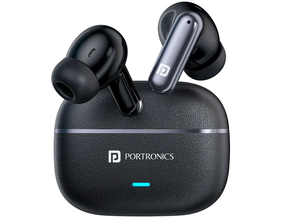 Portronics Twins One Plus — Black