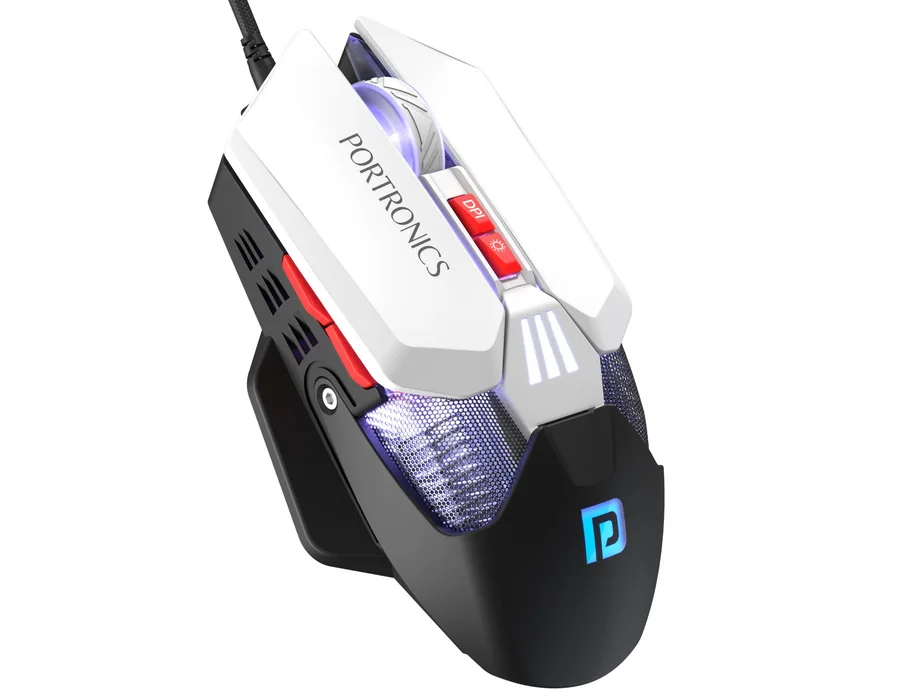 PORTRONICS VADER X WIRED MOUSE BLACK POR 3351