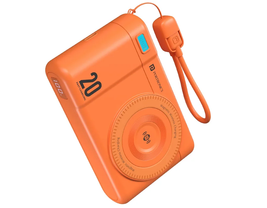 Portronics Power Shutter Air 20K — Orange