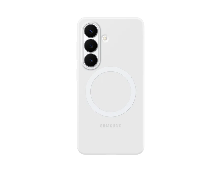 Samsung Galaxy S26 Silicone Magnet Case – White – EF-ES942CWEGIN