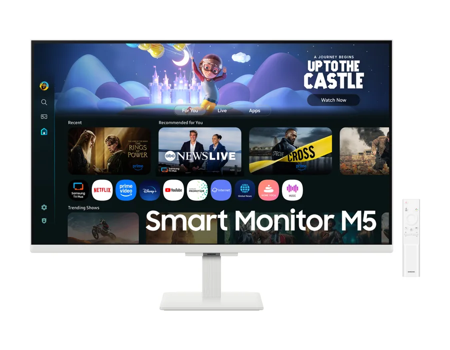 Samsung 80 cm (32) M5 FHD Smart Monitor with Smart TV experience – White – LS32FM501EWXXL