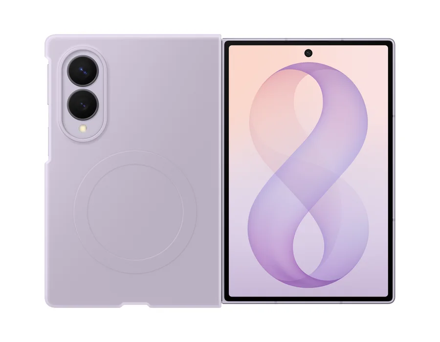 Samsung Galaxy Z Fold8 Silicone Magnet Case – Lavender – EF-EF971CVEGIN