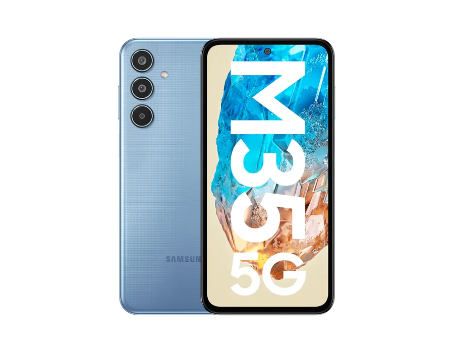Samsung Galaxy M35 5G (8 GB RAM, 256 GB) – Light Blue