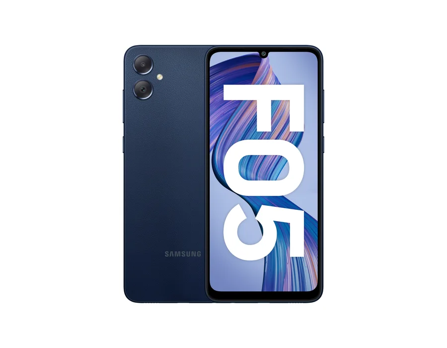 Samsung Galaxy F05 (4 GB RAM, 64 GB) – Blue