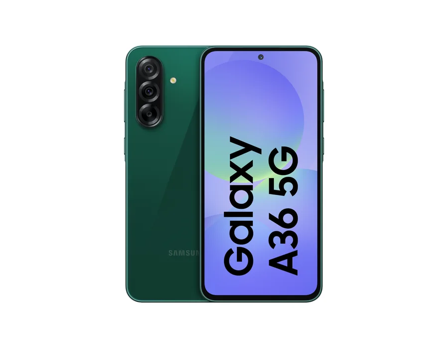 Samsung Galaxy A36 5G (8 GB RAM, 128 GB) – Awesome Emerald Green