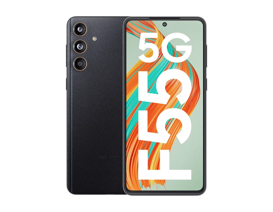 Samsung Galaxy F55 5G (8 GB RAM, 256 GB) – Raisin Black