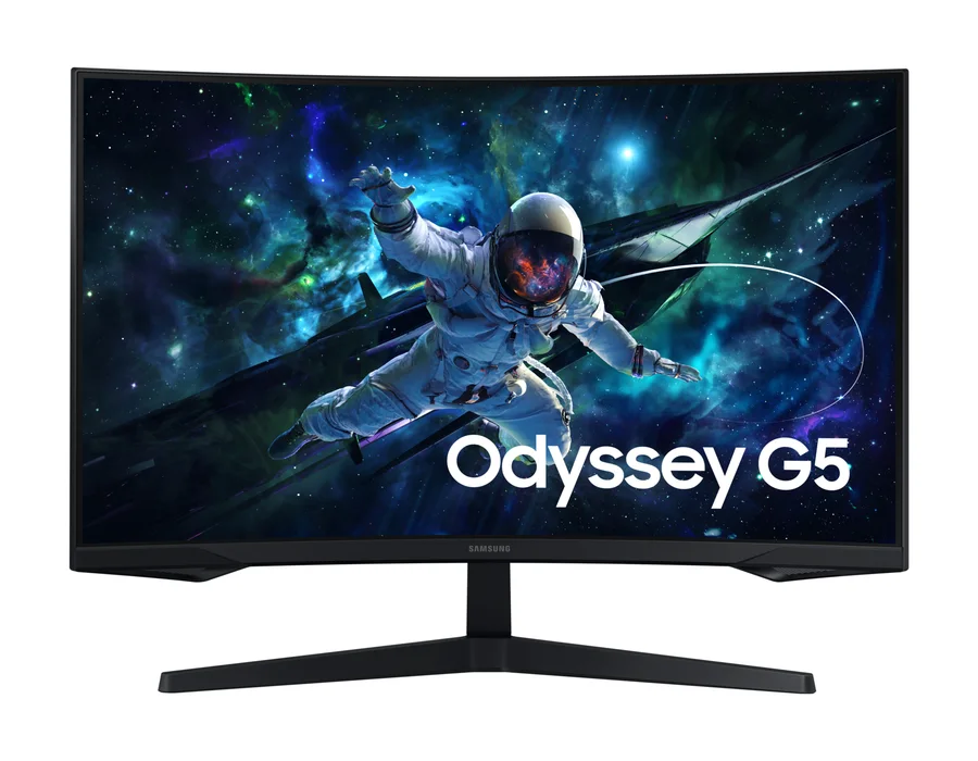 Samsung 80 cm (32) Odyssey G5 QHD Curved Gaming Monitor with 165Hz refresh rate – Black – LS32CG550EWXXL