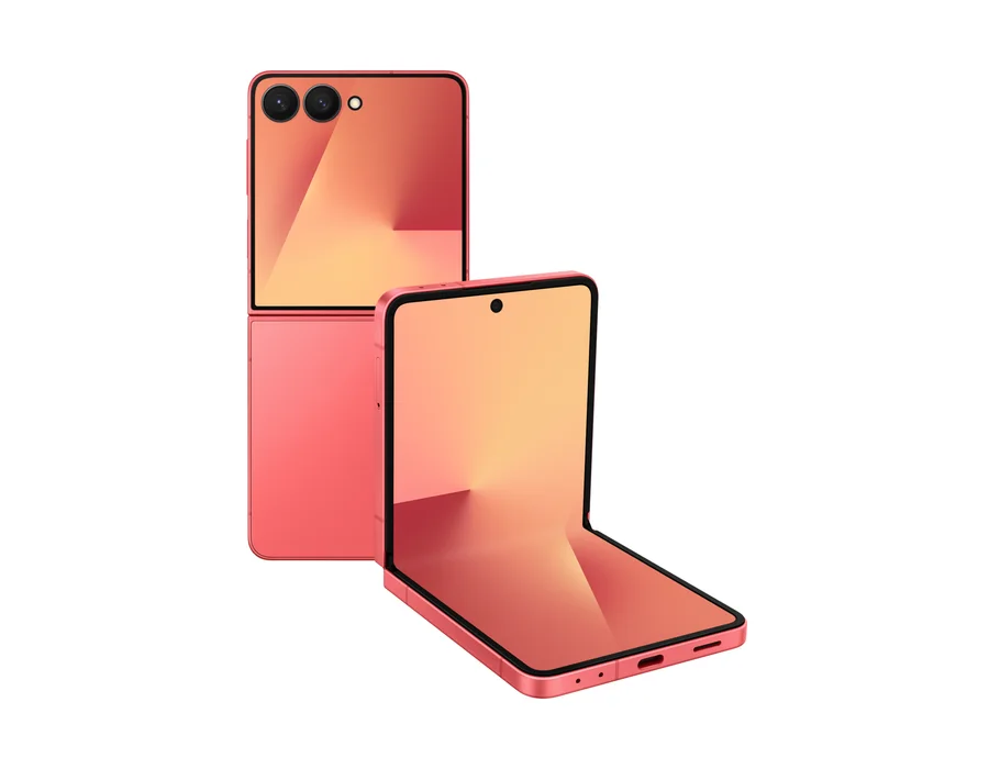 Samsung Galaxy Z Flip7 (12 GB RAM, 512 GB) – Coralred