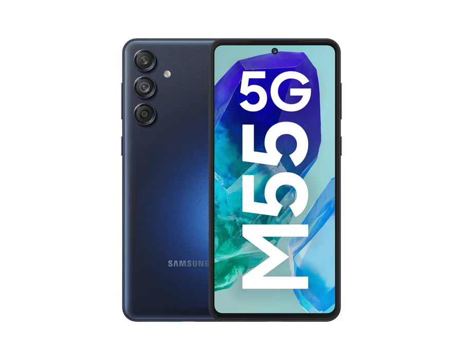 Samsung Galaxy M55 5G (8 GB RAM, 128 GB) – Denim Black