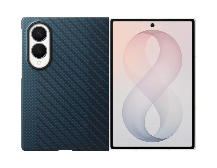 Samsung Galaxy Z Fold8 Carbon Magnet Case – Blue – EF-KF971SNEGIN