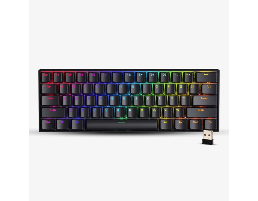 Zebronics Max Ninja Wireless Gaming Keyboard (Mechanical) — Black