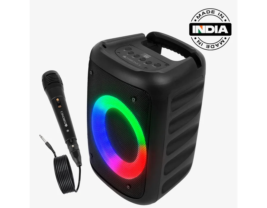 Zebronics Buddy 100 (20W) Wireless Speaker with Mic