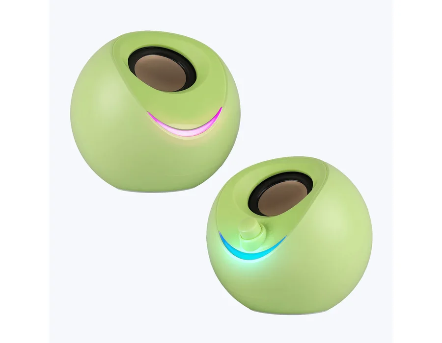 Zebronics Blues PC/Laptop Speaker (2.0) — Green