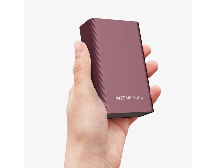 Zebronics EnergiTank 20MR1 20000 mAH Power Bank — Raspberry