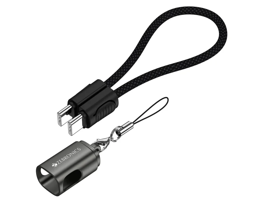Zebronics WATTZ 60CC4 Type C to Type C Braided Cable