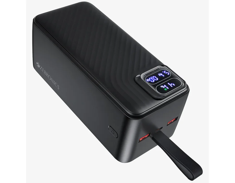 Zebronics EnergiPod 50R1 50000 mAh 22.5W Fast Charging, for Tablet / Mobile
