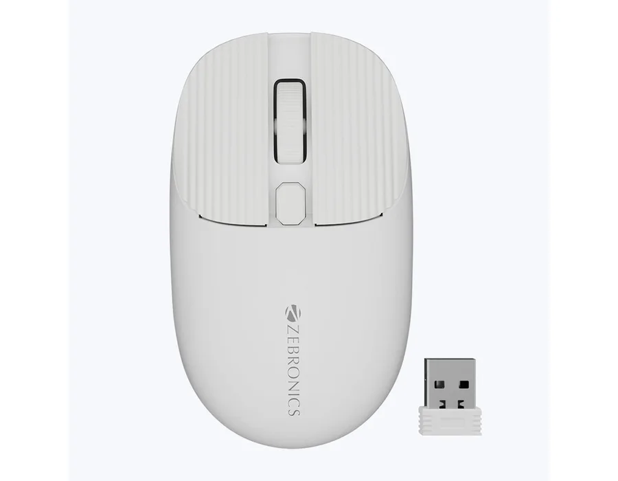 Zebronics Freego Pro Wireless Mouse — White