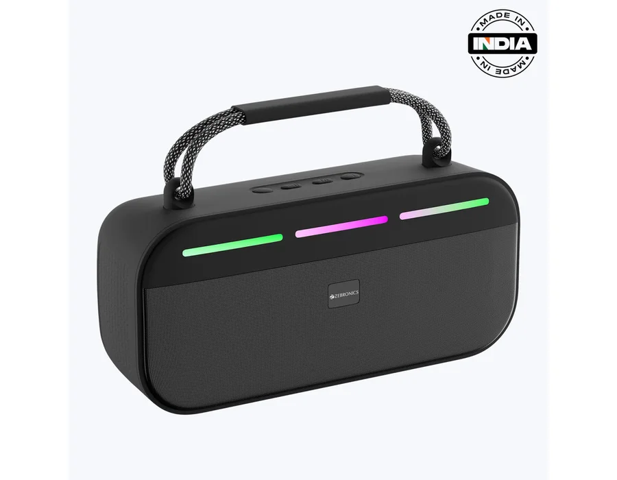 Zebronics Sound Feast 45 (20W) Wireless Bluetooth Speaker — Black